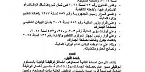بالأسماء.. «الري» تعتمد حركة تغييرات واسعة بين القيادات الهندسية في المحافظات