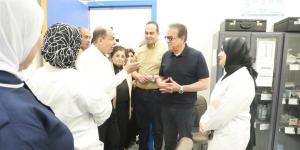 وزير الصحة يتفقد مركز طب أسرة أتليدم ومستشفى ملوي بالمنيا
