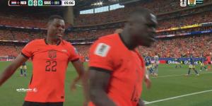 هولندا ضد السويد.. بريان بروبي يسجل الهدف الأول لـ هولندا ضد السويد في الدقيقة 6 بكأس العالم 2026