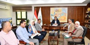 نائب محافظ الفيوم يتابع الموقف التنفيذي لمشروع مجمع صناعات الزيتون المتكامل بيوسف الصديق