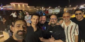 حضور صناع ألبوم "سمعوني" لحفل محمد حماقي يشعل ليالي مصر بالأرينا (صور)