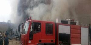 السيطرة على حريق بشقة سكنية في الإسكندرية