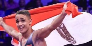 مصطفى حسين يتوج ببرونزية المصارعة الرومانية فى دورة ألعاب البحر المتوسط