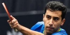 يوسف عبد العزيز يحصد فضية فردي الرجال بتنس الطاولة في دورة ألعاب البحر المتوسط