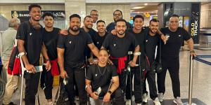 منتخب كرة القدم للساق الواحدة يطير إلى سان بطرسبرج للمشاركة فى بطولة روسيا الدولية