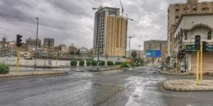 أتربة مثارة ورياح نشطة على محافظة الجموم بمنطقة مكة المكرمة