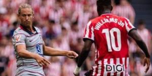 أتلتيكو مدريد يسقط بثلاثية أمام أتلتيك بيلباو فى الدورى الإسبانى