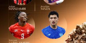 ثنائي عربي ضمن قائمة المرشحين لجائزة أفضل موهبة شابة في العالم 2026