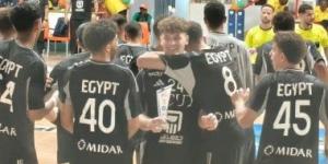 منتخب شباب كرة اليد يضرب موعدا مع تونس فى نهائى أفريقيا