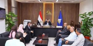 محافظ دمياط يعلن الانتهاء من مشروع دليل أملاك الدولة بمركز الزرقا