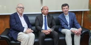 وفد من جامعة كيل الألمانية يزور مستشفيات الطوارئ وأبو الريش الياباني بقصر العيني