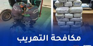 حجز أكثر من 20 كلغ مخدرات بالشلف