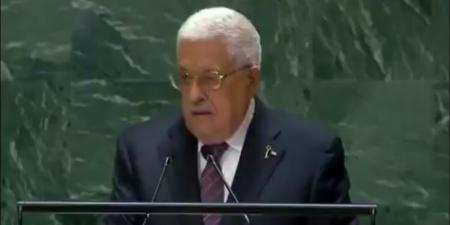 الرئيس الفلسطيني: أوقفوا إرسال السلاح لإسرائيل..و لن نسمح لها بأخذ سنتيمتر واحد من ‎غزة