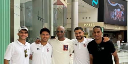 زيزو ونجوم الزمالك فى جولة تسوق بالرياض بعد التتويج بالسوبر الأفريقي