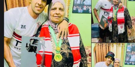 "عايز أقولك إني ربنا كرمني بفضل دعواتك".. ناصر منسي لاعب الزمالك يوجه رسالة مؤثرة لوالدته