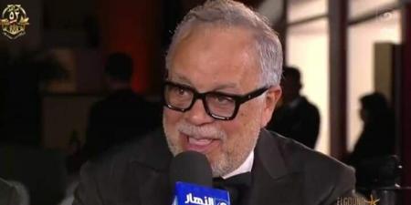 أشرف زكي في افتتاح مهرجان الجونة: المهرجان ساحر والتنظيم رائع