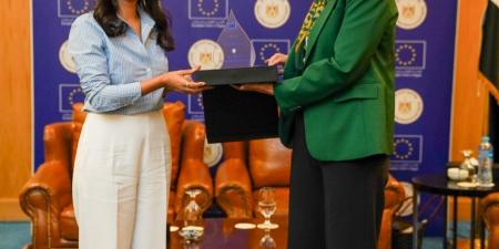 الاتحاد الاوربي يكرم مي الغيطي كسفيرة للبيئة بعد اختيارها عضو لجة تحكيم مهرجان الجونة