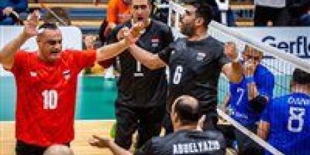 الكرة الطائرة البارالمبية | منتخب مصر يخسر أولى مبارياته ويواجه هولندا الليلة
