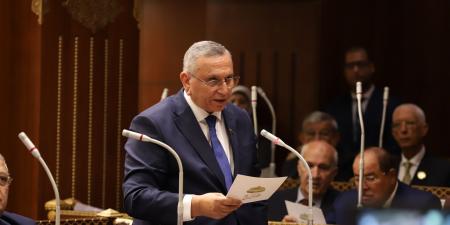 يمامة وعبد النبي.. نواب الشيوخ يؤدون اليمين الدستورية «صور»