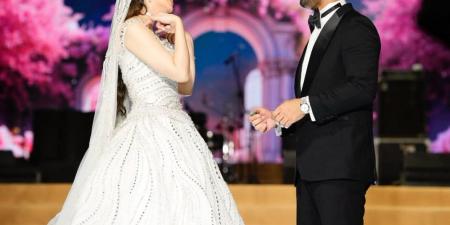 شيماء سيف وروجينا ومصطفى كامل.. كل النجوم في زفاف أحمد جمال وفرح الموجي