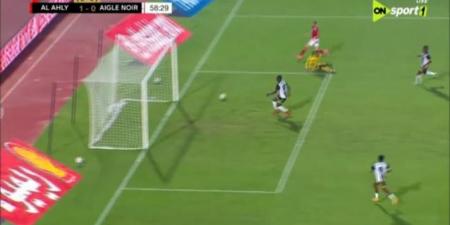 دوري أبطال أفريقيا: عمر كمال عبد الواحد يسجل الهدف الأول للأهلي في مرمى إيجل نوار بصناعة محمد علي بن رمضان