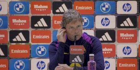 ماركوس سورج مدرب برشلونة: لامين يامال يحتاج الوقت والدعم.. وما حدث بعد الكلاسيكو أمام ريال مدريد كان فوضويًا