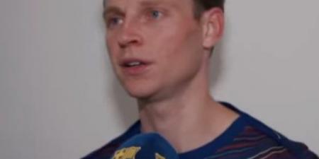 فرينكي دي يونج قائد برشلونة يعلق على أزمة لامين يامال ولاعبي ريال مدريد بعد الكلاسيكو