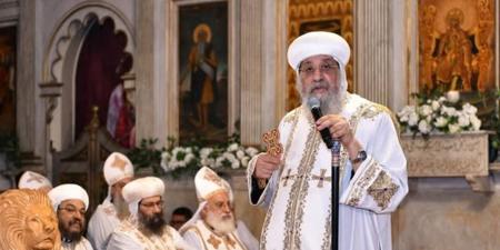 البابا تواضروس يلتقي وفود العائلتين الأرثوذكسيتين في "لوجوس"