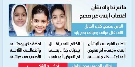 والد ضحايا جريمة فيصل: الناس بتصدق القاتل
