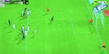 الدوري المصري الممتاز: أسامة فيصل يسجل هدف الافتتاح للبنك الأهلي وشيكو بانزا يسجل التعادل سريعاً للزمالك