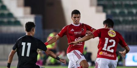 حامد حمدان رجل مباراة الأهلي وبتروجت.. صور