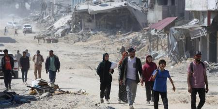 تمهيدًا لدخول غزة.. تحرك 300 شاحنة مساعدات إلى معبري كرم أبوسالم والعوجة