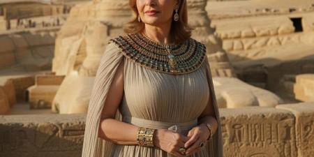 أحفاد التاريخ والحضارة.. نجوم الفن بالزي الفرعونى احتفالا بالمتحف المصري