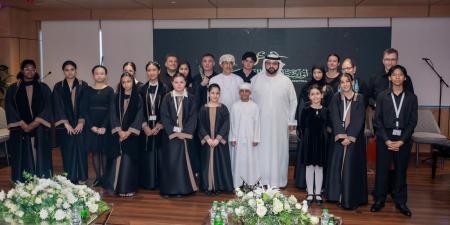 محمد الشرقي يفتتح مقر أوركسترا الفجيرة الفلهارمونية.. صور