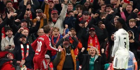 بمشاركة محمد صلاح.. ليفربول يحسم قمة ريال مدريد بهدف ماك أليستر