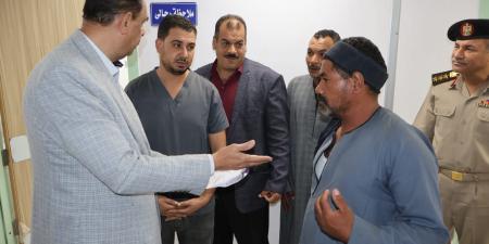 محافظ سوهاج يتفقد مستشفى دار السلام ويُحيل الطاقم الطبي المتغيب للتحقيق