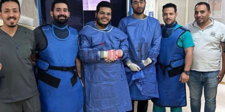 نجاح فريق طبي بمعهد الكبد القومي في إنقاذ حياة مريض من نزيف كبدي حاد