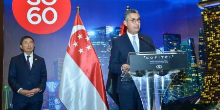 وزير التموين يشارك في احتفالية سفارة سنغافورة بالعيد الوطني للاستقلال