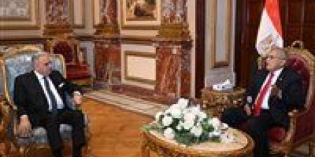 المستشار عصام فريد يستقبل رئيس نادي قضاة مصر..صور