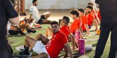 منتخب مصر يخوض تدريباته بملعب العين استعدادًا لمواجهة أوزبكستان وديًا