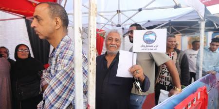 إقبال كثيف من المواطنين بلجان بولاق الدكرور في ثاني أيام انتخابات مجلس النواب