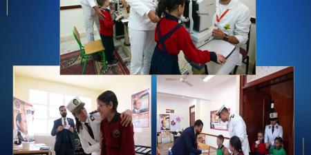 سلامة عيونك.. مبادرة الداخلية تعيد النور لآلاف الطلاب بالمدارس