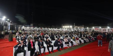 انطلاق فعاليات المؤتمر الجماهيري الأضخم لـ"الجبهة الوطنية" بالغربية (صور)