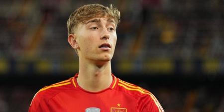 استبعاد دين هويسين من قائمة منتخب إسبانيا ضد تركيا