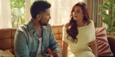 رضوى الشربيني تخطف الأضواء بإعلان أحمد سعد وتتحول إلى مفاجأة الكليب الكوميدية