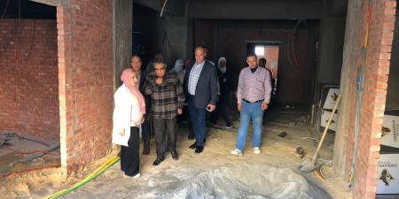 محافظ الدقهلية يتفقد أعمال تطوير مستشفى طلخا المركزي