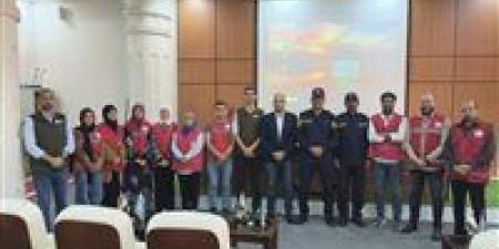 لإدارة المخاطر وحالات الطوارئ.. برنامج تدريبي شامل للحماية المدنية في مطروح