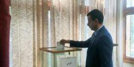 السفير المصري في إثيوبيا يدلي بصوته بأول أيام تصويت المصريين بالخارج في انتخابات مجلس النواب