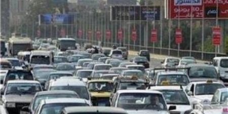كثافات مرورية بالقاهرة الجيزة.. وغلق كلي لمحور 23 يوليو