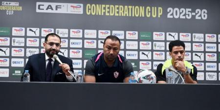 أحمد عبدالرءوف: مباراة الزمالك وزيسكو ستكون على روح محمد صبري